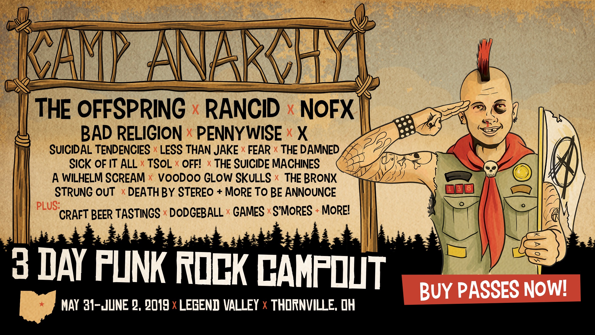 Camp Anarchy Approaches! Music Madness Magazine