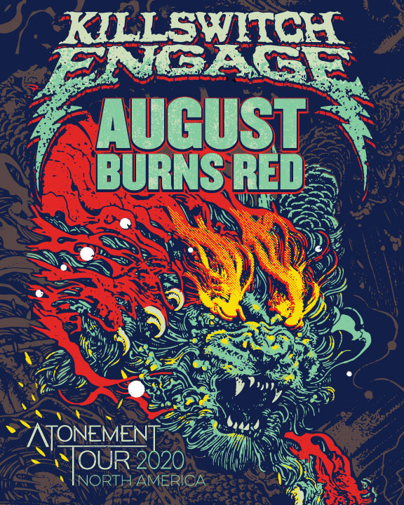 Killswitch Engage Touring With August Burns Red This Spring Music Madness Magazine Killswitch engage je metalcorova skupina z westfieldu, massachusetts zalozena roku 1999. august burns red this spring