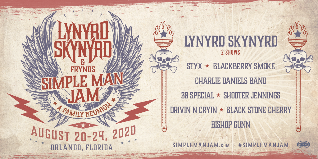 Southern Rock Legends LYNYRD SKYNYRD to Host Music Festival in Orlando